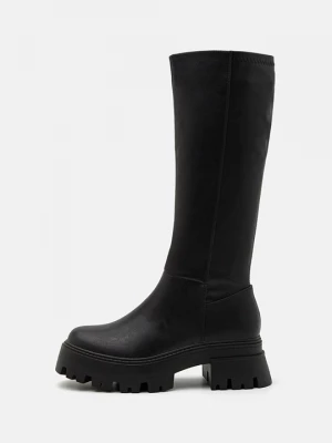 Obrázek produktu Kozačky na platformě Even&Odd Wide Fit By Zalando černá