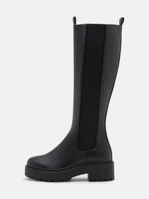 Obrázek produktu Kozačky na platformě Even&Odd Wide Fit By Zalando černá