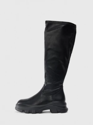 Obrázek produktu Kozačky na platformě Even&Odd Wide Fit By Zalando černá