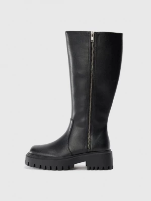 Obrázek produktu Kozačky na platformě Even&Odd Wide Fit By Zalando černá