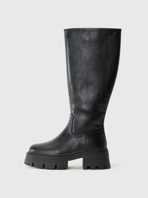 Obrázek produktu Kozačky na platformě Even&Odd Wide Fit By Zalando černá