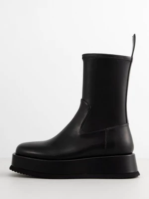 Obrázek produktu Kozačky na platformě Jeffrey Campbell černá