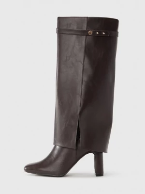 Obrázek produktu Kozačky na vysokém podpatku Anna Field By Zalando tmavě hnědá