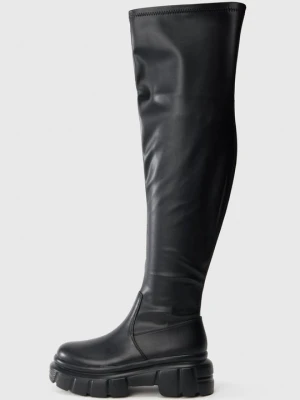 Obrázek produktu Kozačky nad kolena Even&Odd By Zalando černá