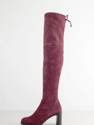 Obrázek produktu Kozačky nad kolena Stuart Weitzman bordó