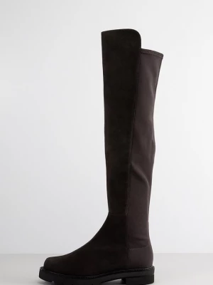 Obrázek produktu Kozačky nad kolena Stuart Weitzman tmavě hnědá