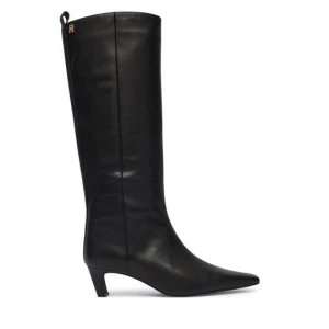 Obrázek produktu Kozačky Tommy Hilfiger Kitten Heel Leather High Boot FW0FW09568 Černá