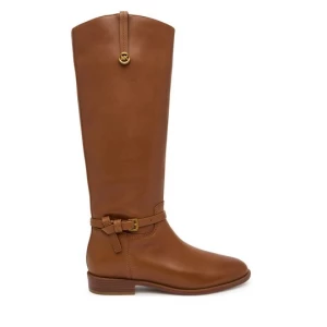 Obrázek produktu Kozačky ve vojenském stylu MICHAEL Michael Kors Beverly Flat 40F6BVFB5L Hnědá