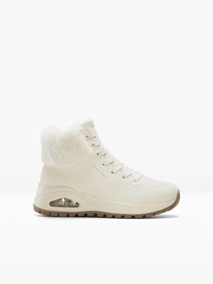 Obrázek produktu Kozaki sznurowane Skechers z pianką memory BonPrix beżowy