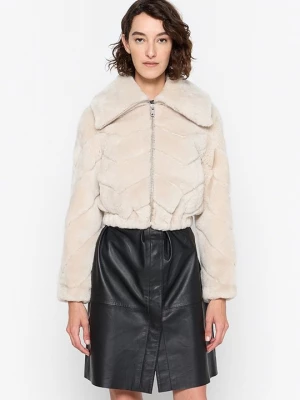 Obrázek produktu Kožená bunda AllSaints béžová