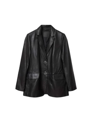 Obrázek produktu Kožená bunda AllSaints černá