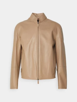 Obrázek produktu Kožená bunda Emporio Armani béžová