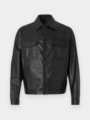 Obrázek produktu Kožená bunda Emporio Armani černá