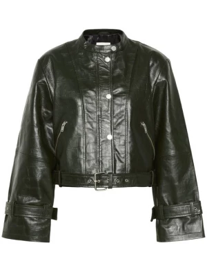 Obrázek produktu Kožená bunda Gestuz zelená
