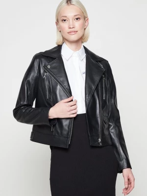 Obrázek produktu Kožená bunda KARL LAGERFELD černá