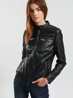 Obrázek produktu Kožená bunda Lee Cooper černá