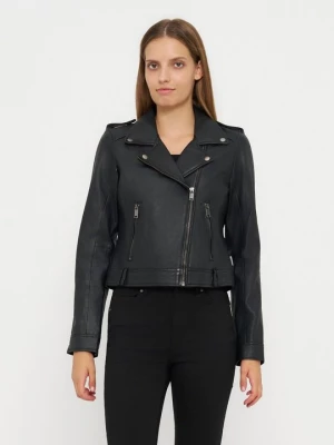 Obrázek produktu Kožená bunda Lee Cooper černá