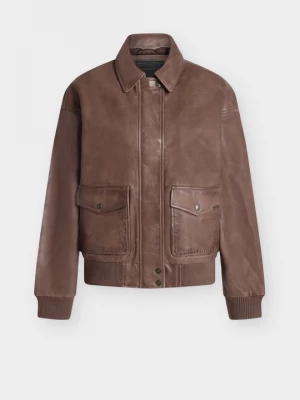 Obrázek produktu Kožená bunda Levi's hnědá