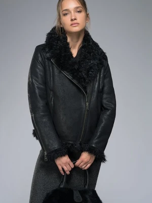 Obrázek produktu Kožená bunda Vespucci by VSP černá