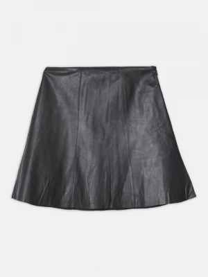 Obrázek produktu Kožená sukně By Malene Birger černá