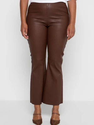 Obrázek produktu Kožené kalhoty By Malene Birger hnědá