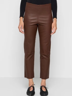 Obrázek produktu Kožené kalhoty By Malene Birger hnědá