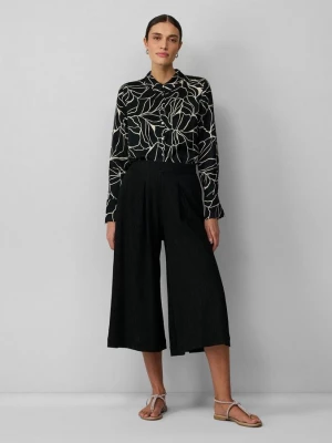 Obrázek produktu Křiklavé culottes s elastickou vsadkou s.Oliver černá