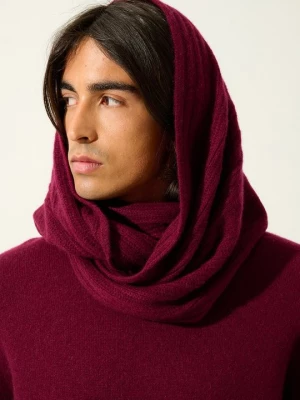 Obrázek produktu Kruhová šála AUTHENTIC CASHMERE bordó