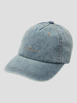 Obrázek produktu Kšiltovka ze sepraného denimu, s logem s.Oliver modrá