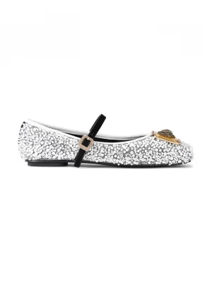 Obrázek produktu Kurt Geiger London Baleríny Kurt Geiger London Pimlico Ballerina stříbrná