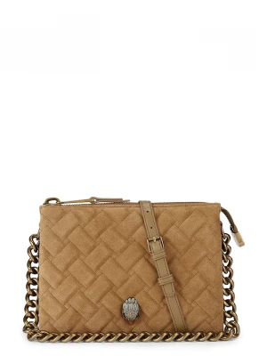 Obrázek produktu Kurt Geiger London crossbody kabelka dámská kožená KENSINGTON hnědá