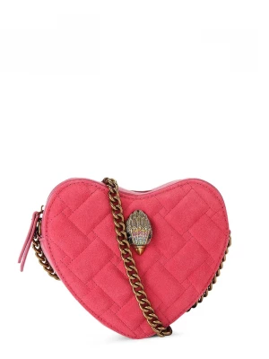 Obrázek produktu Kurt Geiger London crossbody kabelka dámská kožená KENSINGTON růžová