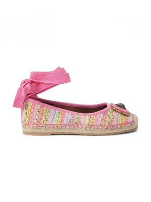 Obrázek produktu Kurt Geiger London dámské espadrily Pimlico Tie Ballet růžová