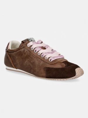 Obrázek produktu Kurt Geiger London Islington Sneaker sneakers boty dámské kožené hnědá