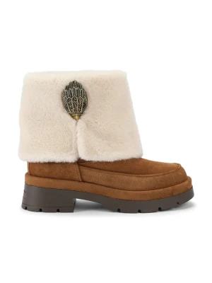 Obrázek produktu Kurt Geiger London kotníkové boty dámské semišové Blighty Cozy Ankle Boot hnědá