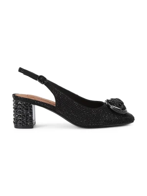 Obrázek produktu Kurt Geiger London lodičky na sloupku Chelsea Block Sling Dr černá
