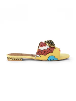 Obrázek produktu Kurt Geiger London pantofle dámské Chelsea Flat Sandal žlutá