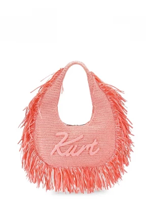 Obrázek produktu Kurt Geiger London plážová taška dámská Hobo Fringe oranžová