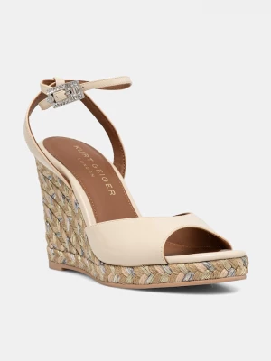 Obrázek produktu Kurt Geiger London sandály na klínk Espadrille Wedge-Bone béžová