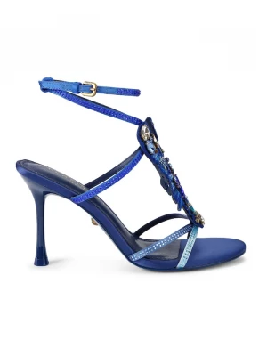 Obrázek produktu Kurt Geiger London sandály na vysokém podpatku Lobster Sandal Blue Fabric