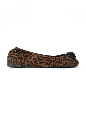 Obrázek produktu Kurt Geiger London Semišové baleríny Kurt Geiger London Chelsea Ballerina hnědá
