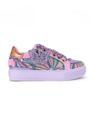 Obrázek produktu Kurt Geiger London Southbank Tag sneakers boty dámské fialová