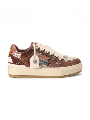 Obrázek produktu Kurt Geiger London Southbank Tag sneakers boty dámské kožené hnědá