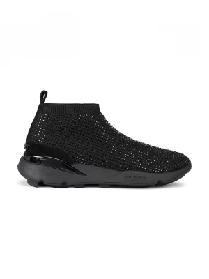 Obrázek produktu Kurt Geiger London Tenisky Kurt Geiger London Kurt Crystal Knit Dr černá