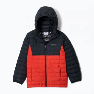 Obrázek produktu Kurtka dziecięca Columbia Powder Lite II Hooded super sonic / black oranžová