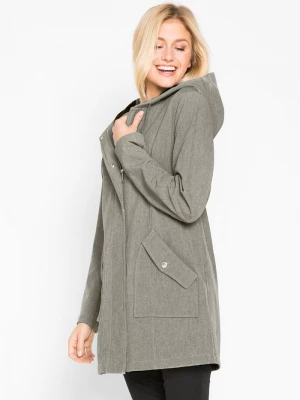 Obrázek produktu Kurtka parka softshell z kapturem BonPrix szary