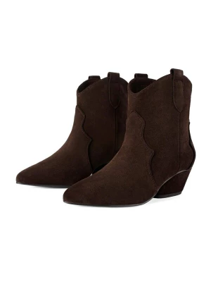 Obrázek produktu L37 HANDMADE SHOES Kovbojské boty 'STARRY PATH' hnědá