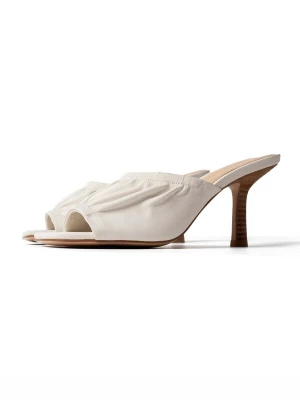 Obrázek produktu L37 HANDMADE SHOES Pantofle 'SUNLIGHT BETWEEN OUR HANDS' bílá