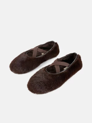Obrázek produktu L37 HANDMADE SHOES Slipper 'BLACK LOTUS' hnědá