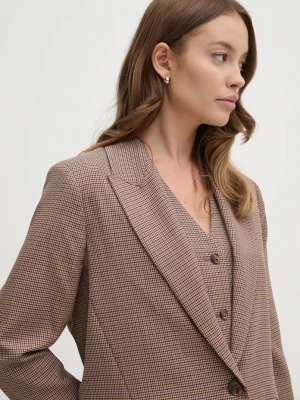 Obrázek produktu La Petite Française Blazer s příměsí vlny La Petite Française PFVAILLANTE béžová